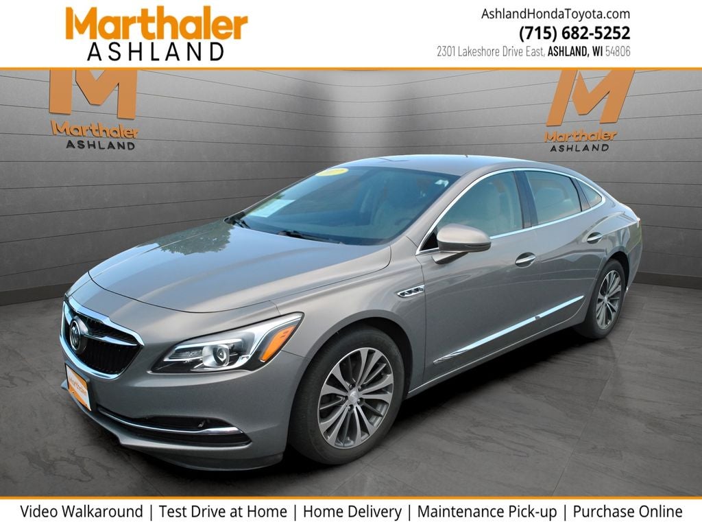 2017 Buick LaCrosse Preferred FWD in Pepperdust Metallic — front three-quarter view