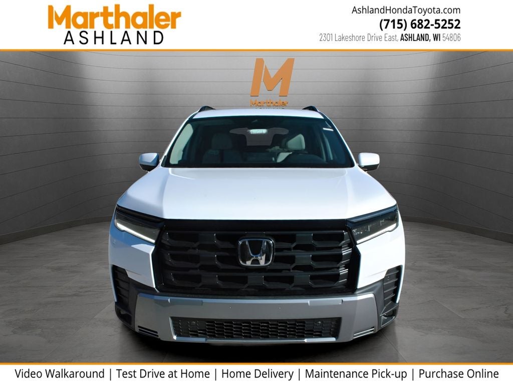 2026 Honda Pilot EX-L in Wy — front three-quarter view