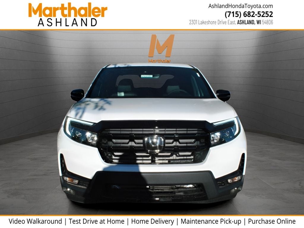 2026 Honda Ridgeline Black Edition in Other — front three-quarter view