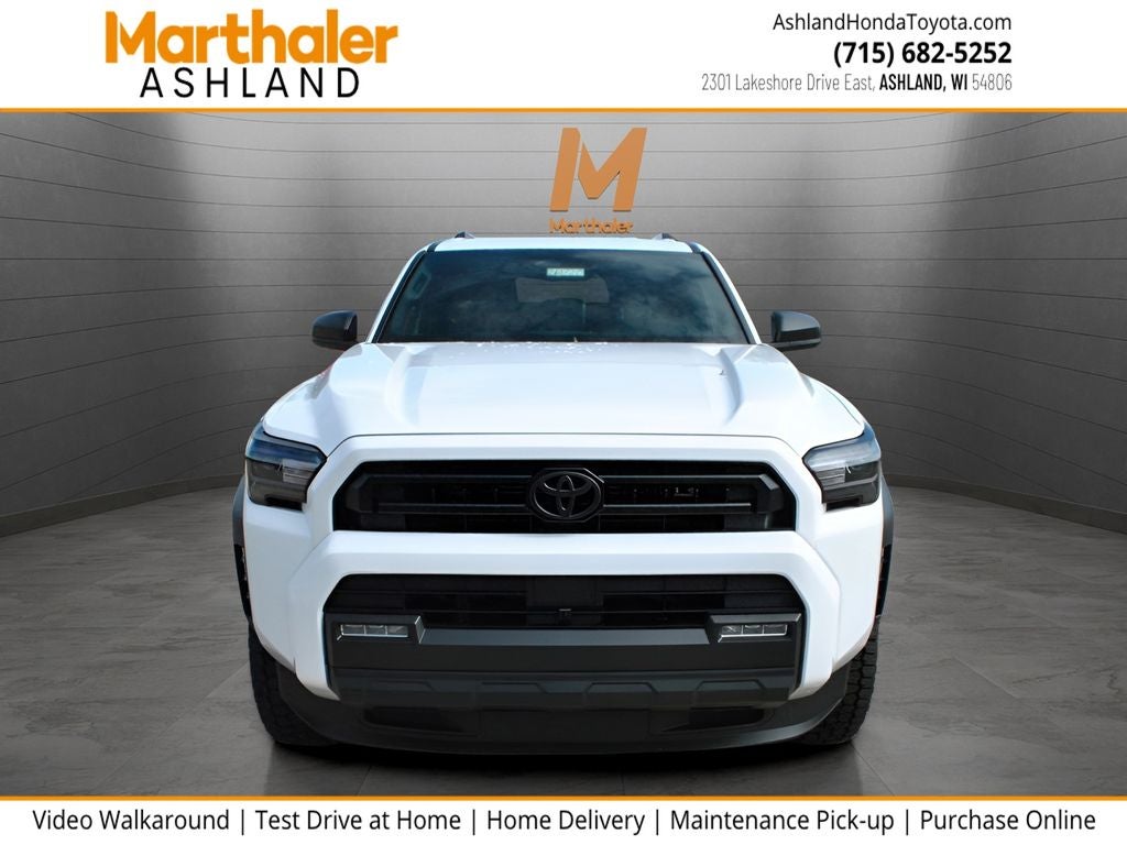 2026 Toyota 4Runner SR5 in Ice Cap — front three-quarter view